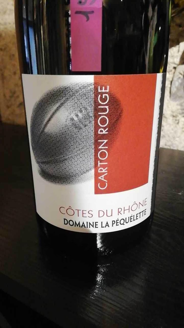 Carton Rouge - Domaine La Péquélette - Cédric Guillaume-Corbin 
