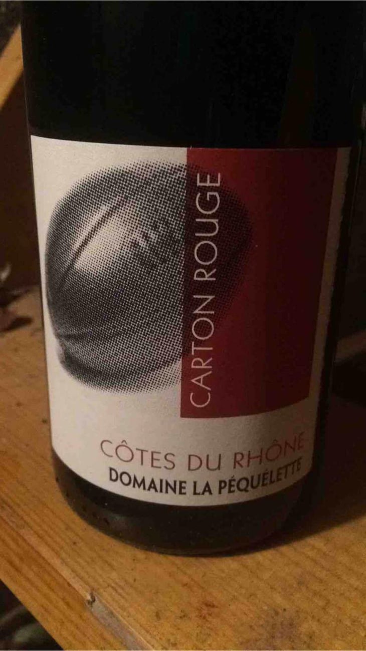 Carton Rouge - Domaine La Péquélette - Cédric Guillaume-Corbin 