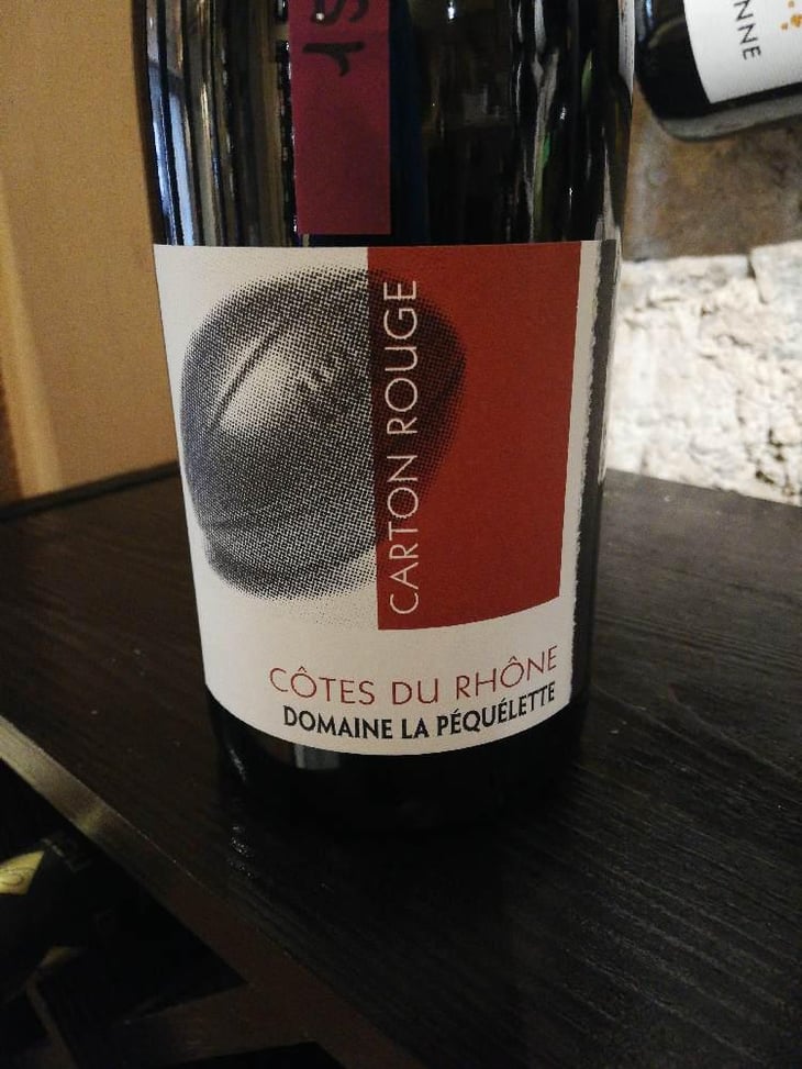 Carton Rouge - Domaine La Péquélette - Cédric Guillaume-Corbin 