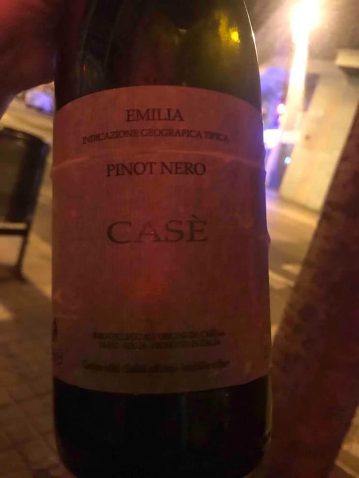 Casè Pinot Nero - Società Agricola Casè - Alberto Anguissola & Diego Ragazzi 