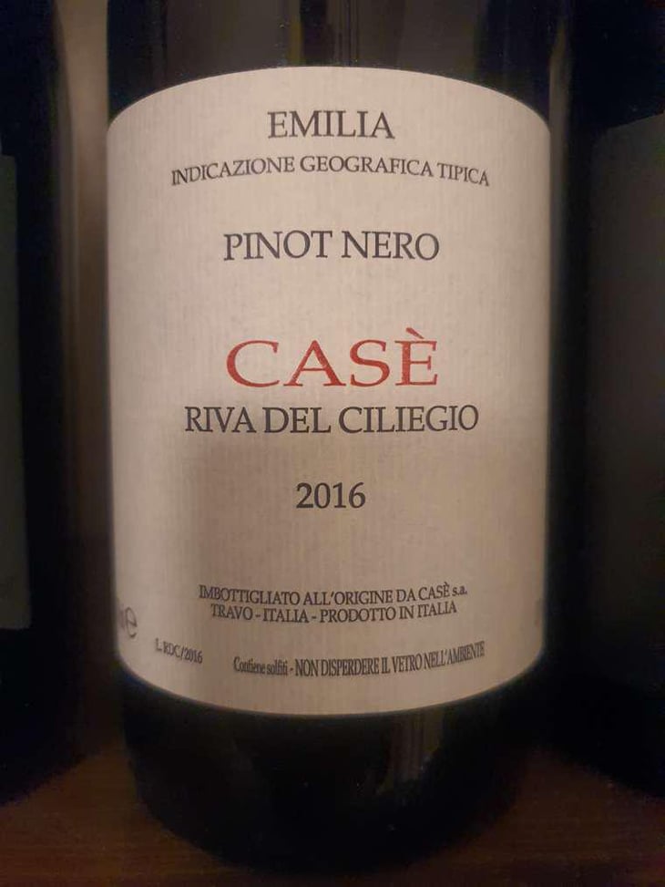 Casè - Riva del Ciliegio - Società Agricola Casè - Alberto Anguissola & Diego Ragazzi 