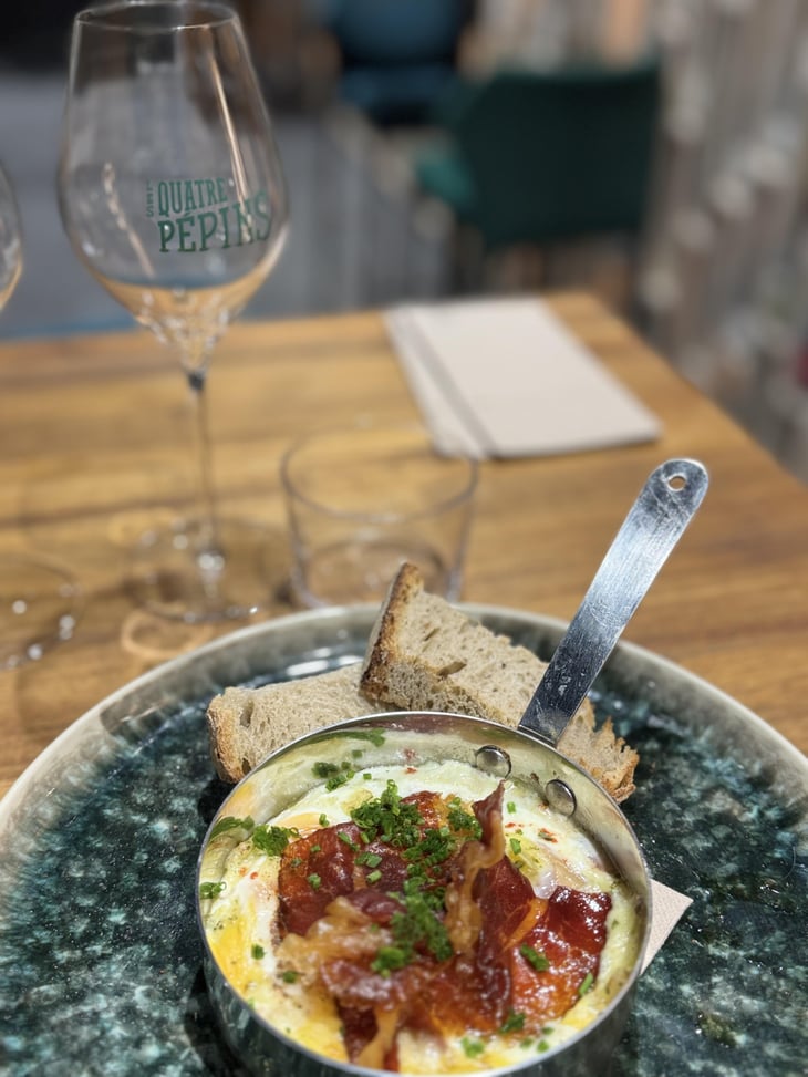 Cassolette Du Moment : Oeuf Cocotte Du Béarn 👌🏻 - Les Quatre Pépins - 809672