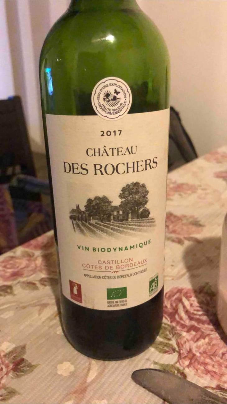 Côtes de castillon - Château Des Rochers - Jacques Aroldi 