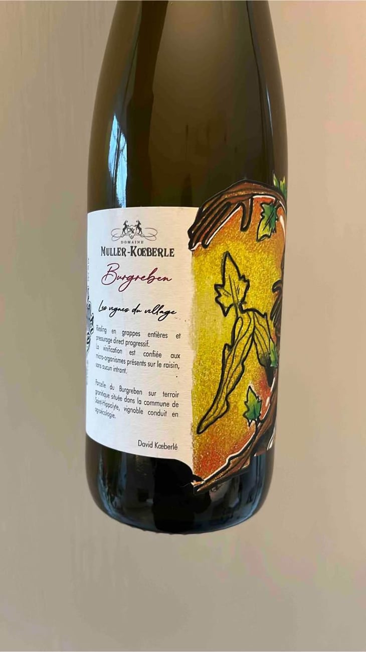 Burgreben - Domaine Muller-Koeberle - David Koeberle 