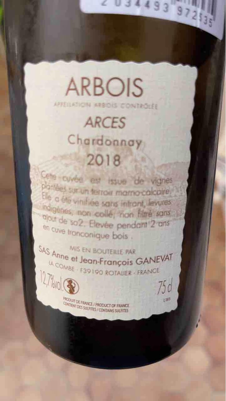 Arces - Domaine Ganevat - Anne & Jean-François Ganevat 
