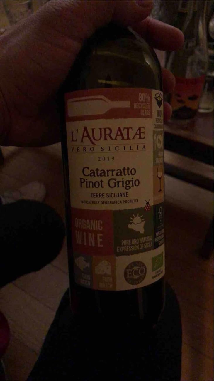 L'Auratae Catarratto Pinot Grigio - Feudo di Santa Tresa - Stefano Girelli 