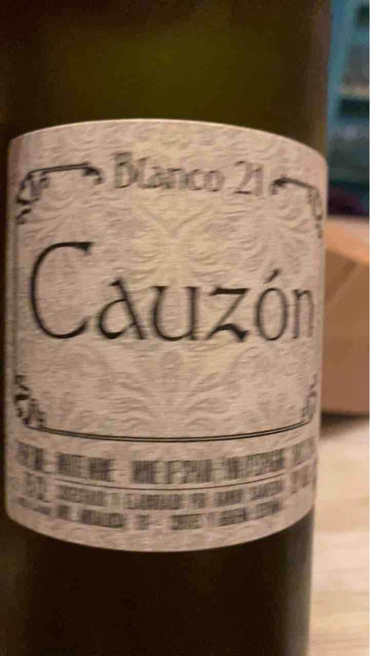 Cauzon Blanco 16 - Bodega Cauzon - Ramón Saavedra 