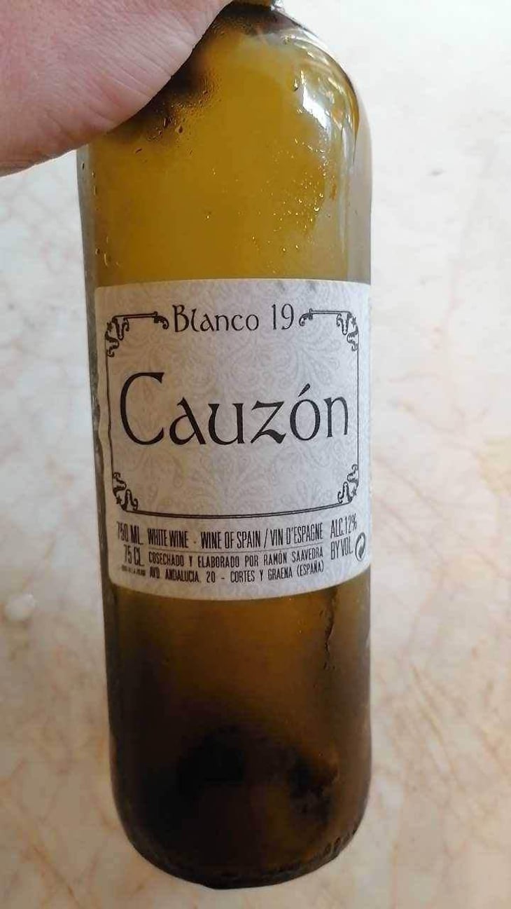 Cauzon Blanco 16 - Bodega Cauzon - Ramón Saavedra 