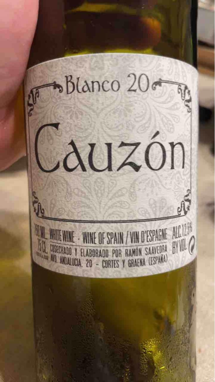 Cauzon Blanco 16 - Bodega Cauzon - Ramón Saavedra 