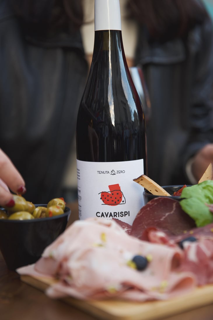 Cavarispi rosso - La valigia di Bacco - Tenuta Zero -2020
