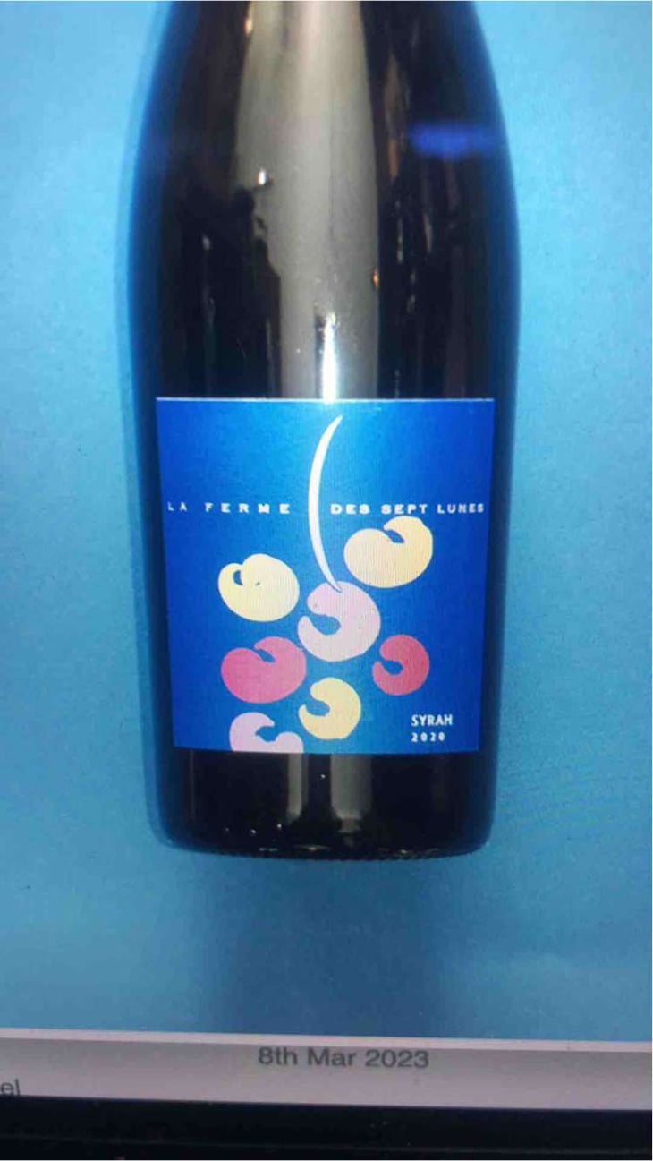 Syrah - La Ferme des Sept Lunes - Jean Delobre & Jacques Maurice 