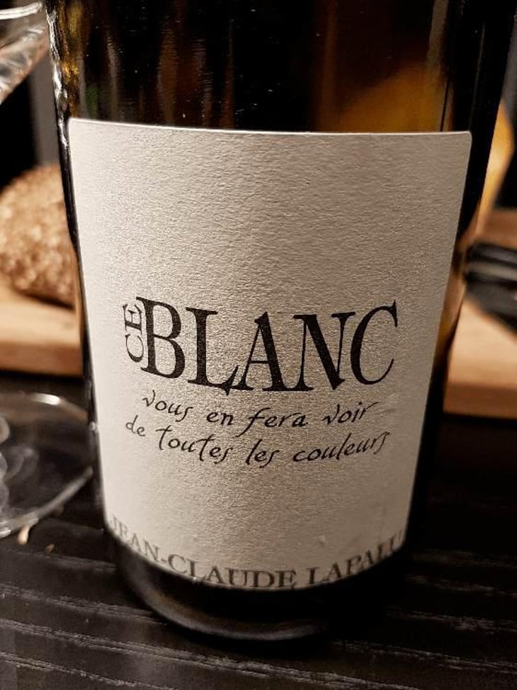 Ce Blanc vous en fera voir de toutes les couleurs - Jean-Claude Lapalu - Jean-Claude Lapalu 