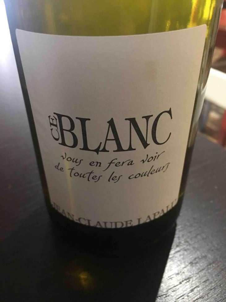Ce Blanc vous en fera voir de toutes les couleurs - Jean-Claude Lapalu - Jean-Claude Lapalu 