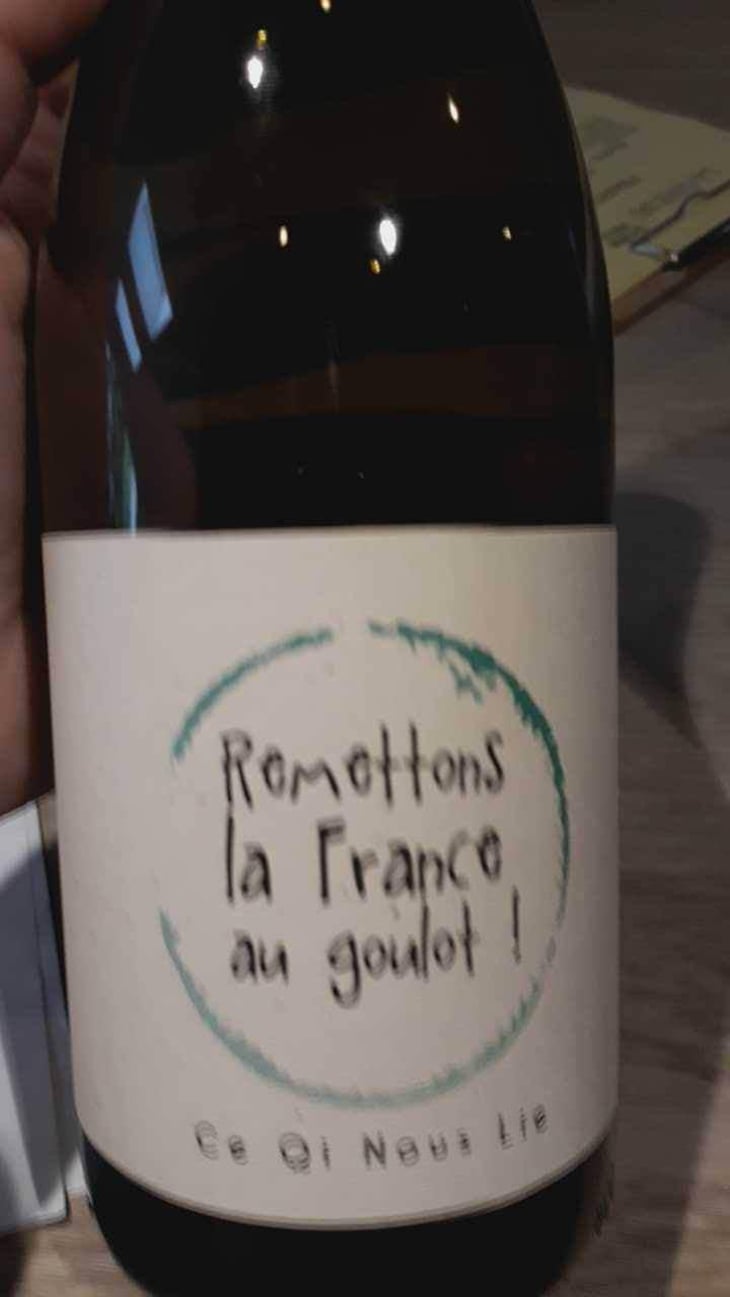 Ce qi nous lie - De Vini - Vini Libre - Christophe Bosque 