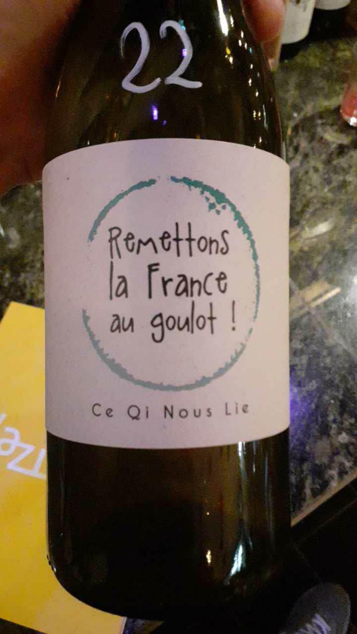 Ce qi nous lie - De Vini - Vini Libre - Christophe Bosque 