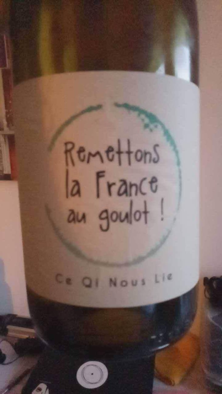 Ce qi nous lie - De Vini - Vini Libre - Christophe Bosque 