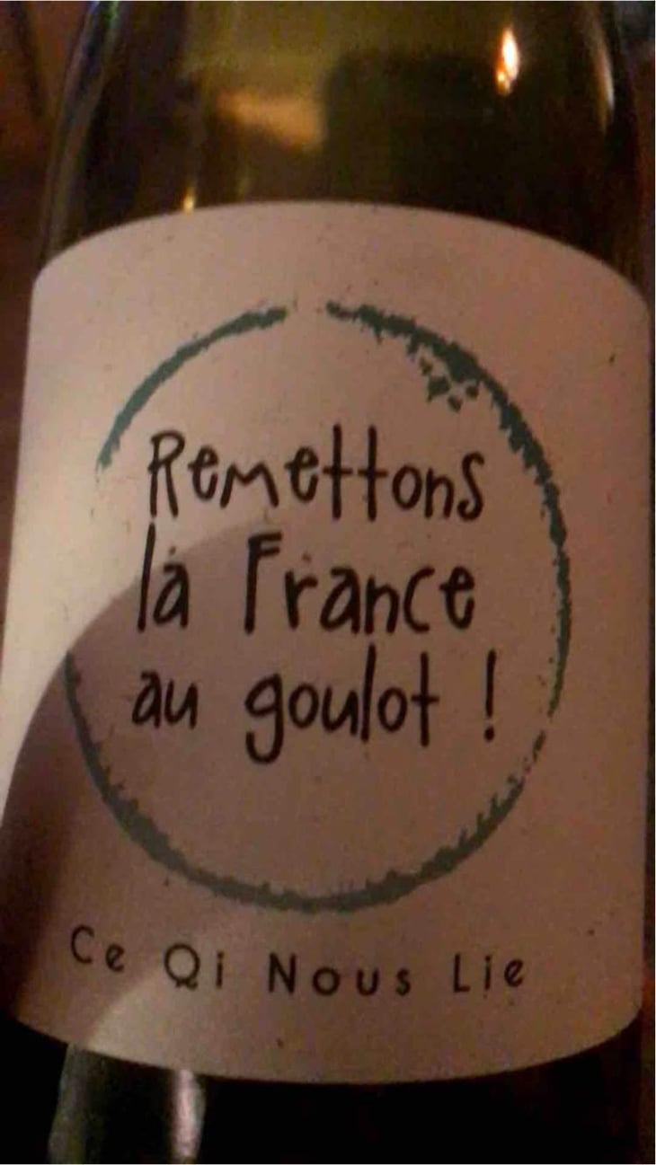 Ce qi nous lie - De Vini - Vini Libre - Christophe Bosque 