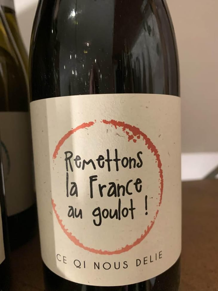 Ce qui Nous Delie - De Vini - Vini Libre - Christophe Bosque 