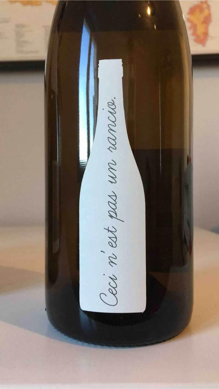 Ceci n'est pas un rancio...1 an de barrique sous voile - Mas Delmas - Pierre-André Delmas 