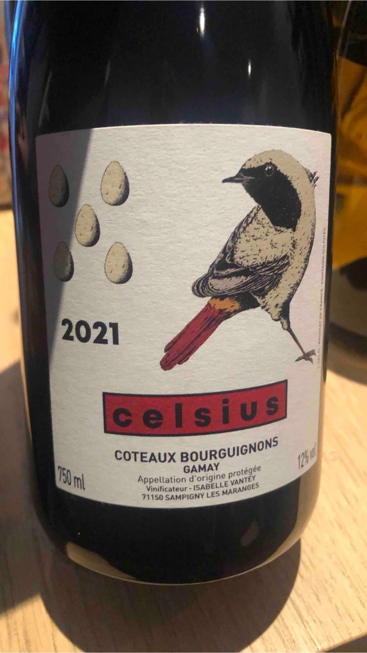 Celsius - Domaine des Rouges-Queues - Isabelle & Jean-Yves Vantey 