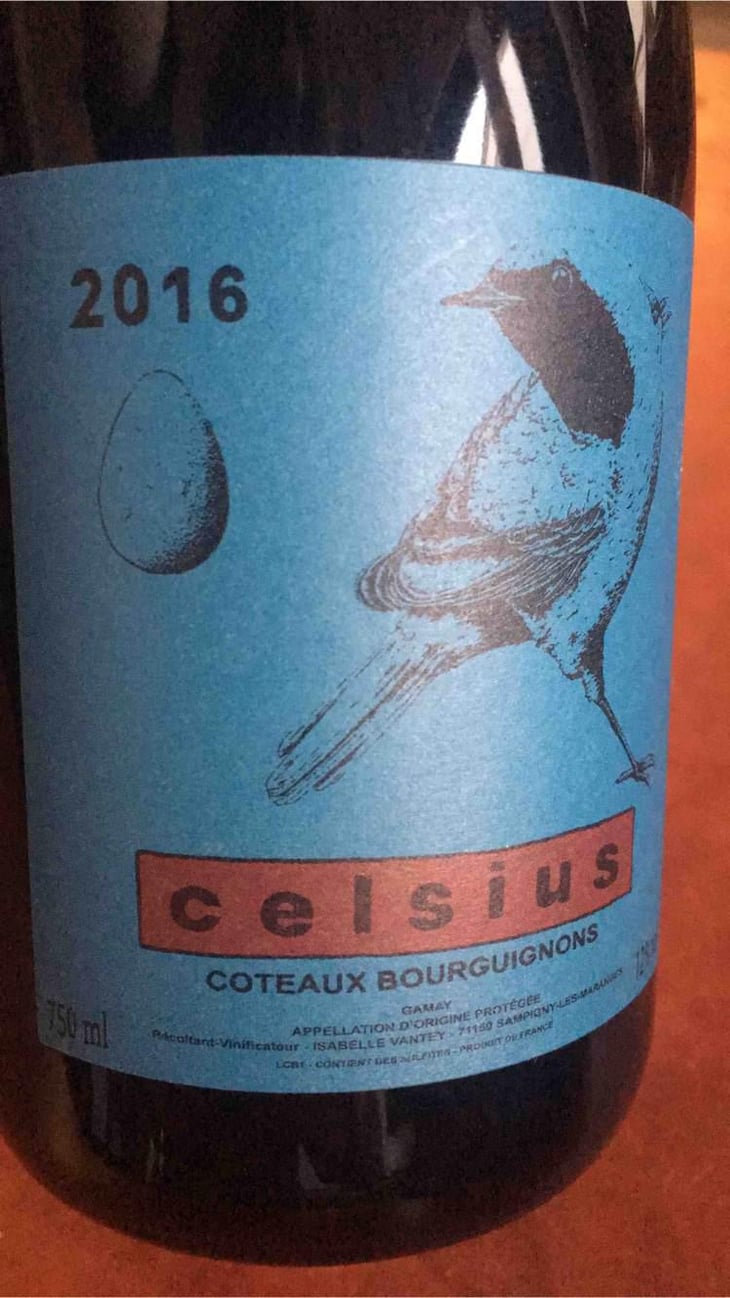 Celsius - Domaine des Rouges-Queues - Isabelle & Jean-Yves Vantey 