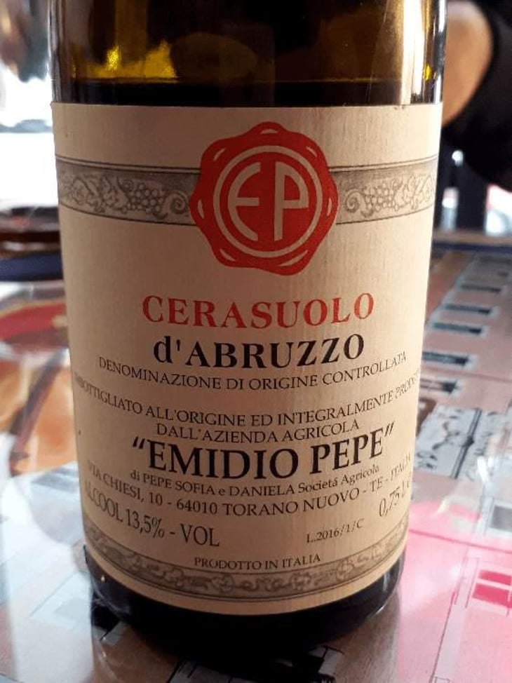 Cerasuolo d'Abbruzzo - Az. Agr. Emidio Pepe - Daniela & Sofia Pepe 