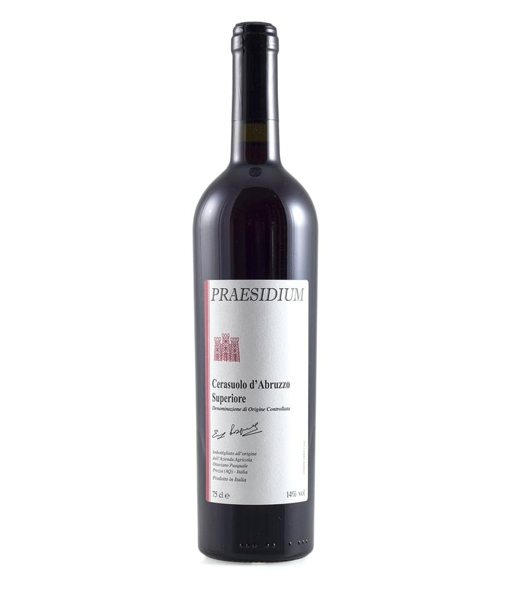 Cerasuolo d’Abruzzo Superiore DOC - Praesidium - Enzo, Lucia, Antonia et Ottaviano Pasquale 