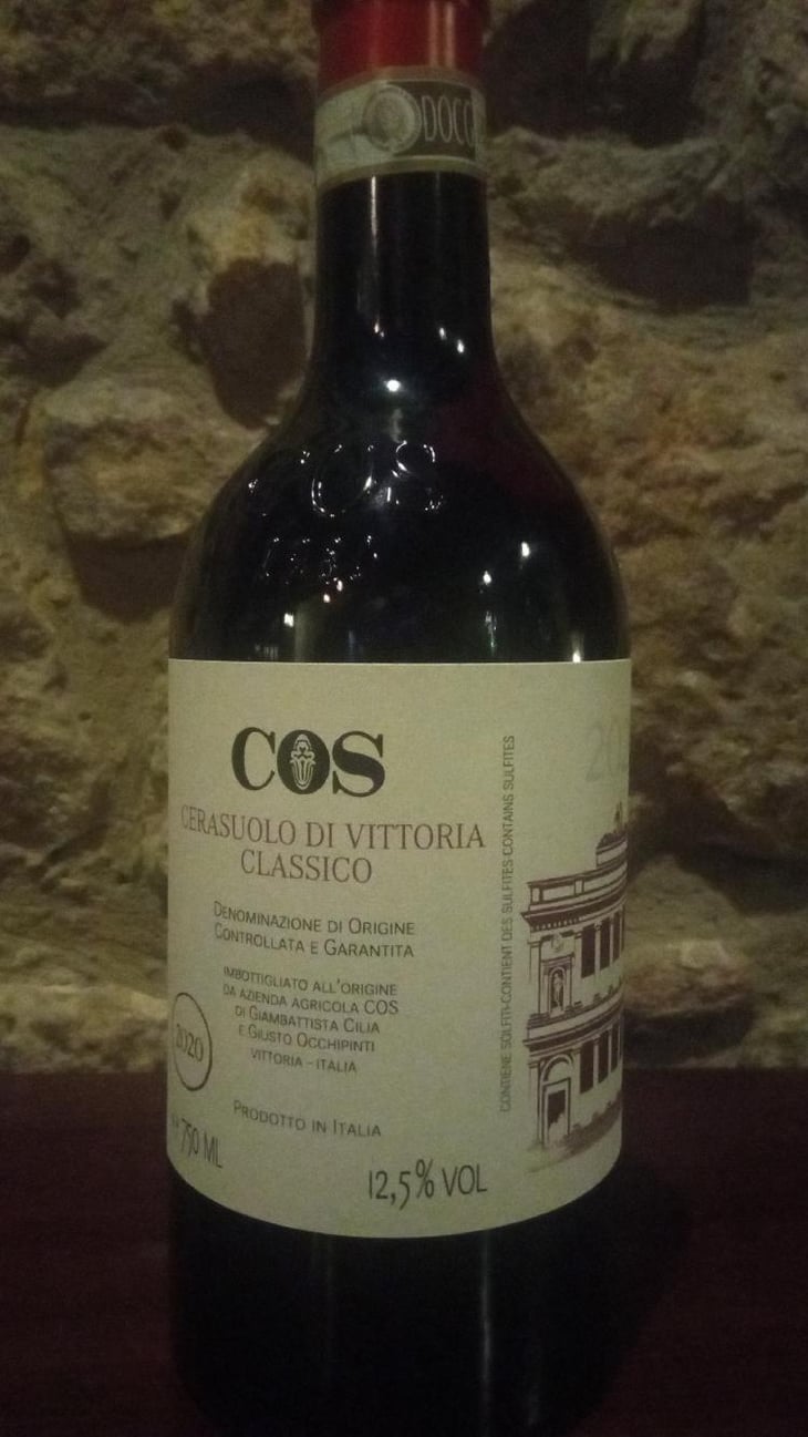 Cerasuolo di Vittoria Classico - COS - Giambattista Cilia, Cirino Strano & Giusto Occhipinti 