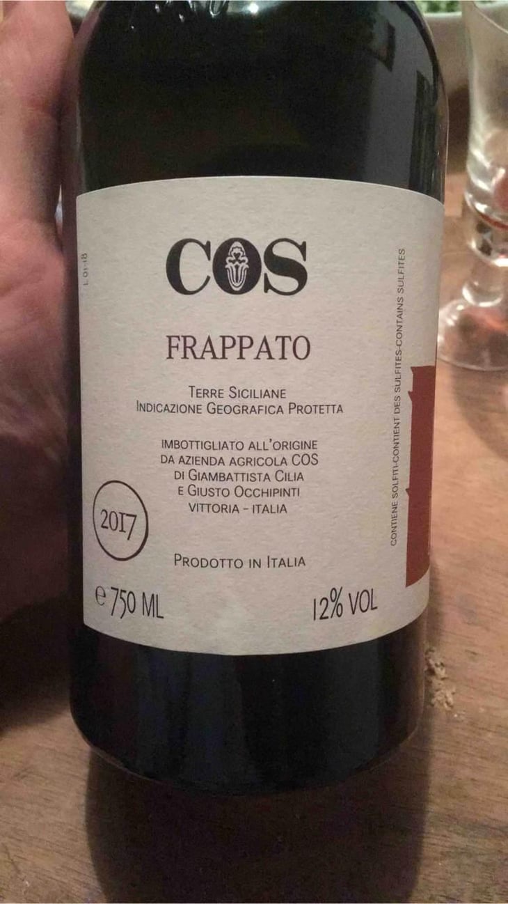 Cerasuolo di Vittoria Classico - COS - Giambattista Cilia, Cirino Strano & Giusto Occhipinti 