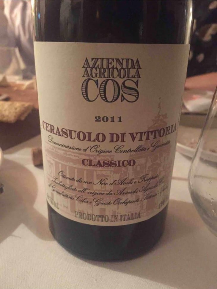 Cerasuolo di Vittoria Classico - COS - Giambattista Cilia, Cirino Strano & Giusto Occhipinti 