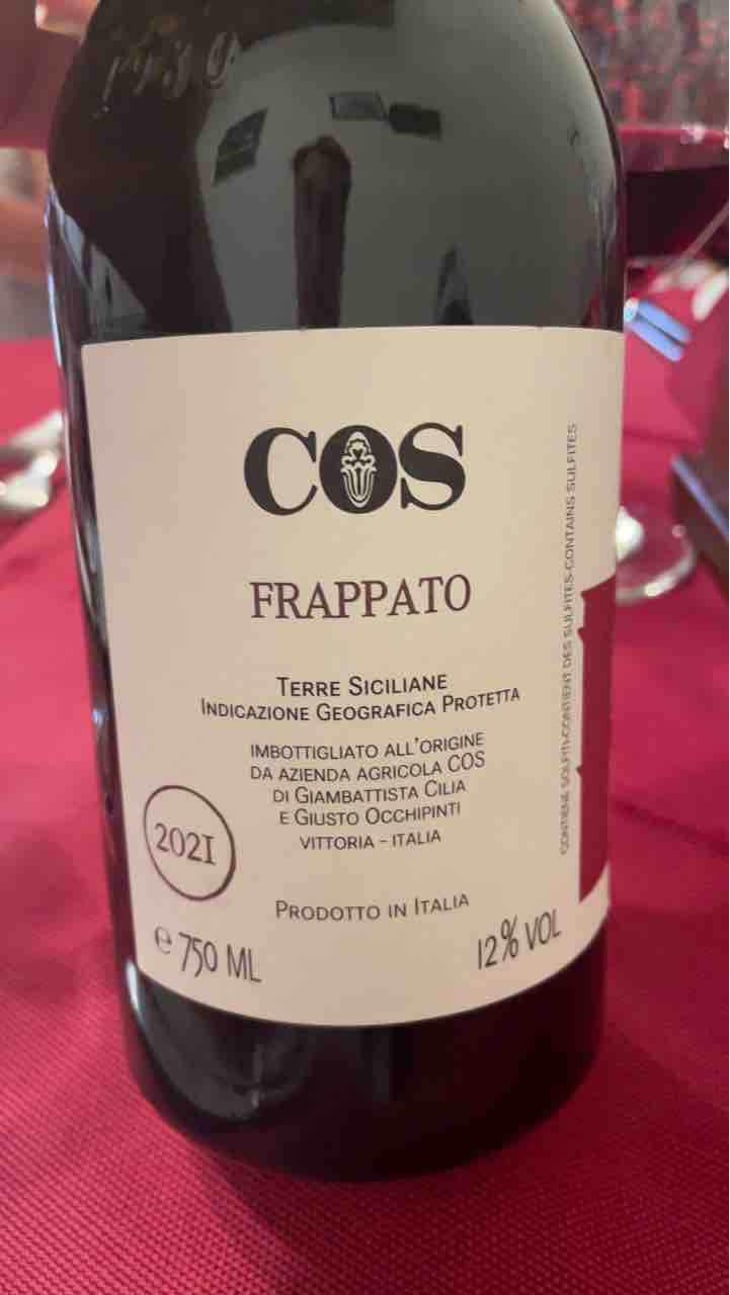 Cerasuolo di Vittoria Classico - COS - Giambattista Cilia, Cirino Strano & Giusto Occhipinti 