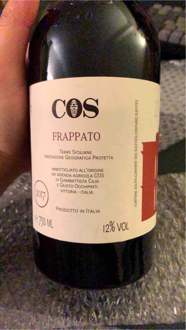 Cerasuolo di Vittoria Classico - COS - Giambattista Cilia, Cirino Strano & Giusto Occhipinti 