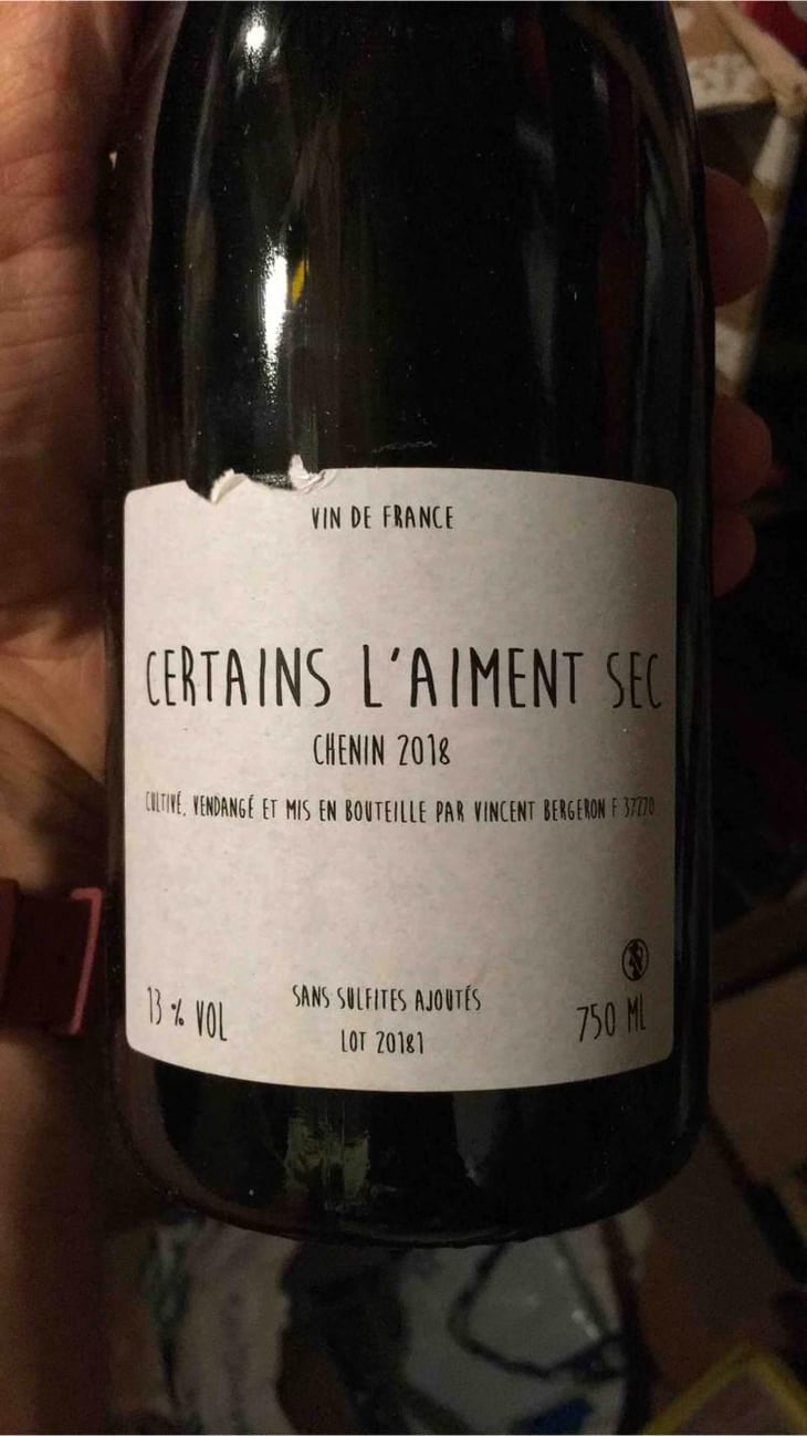 Certains L’aiment Sec - Vincent Bergeron - Vincent Bergeron 