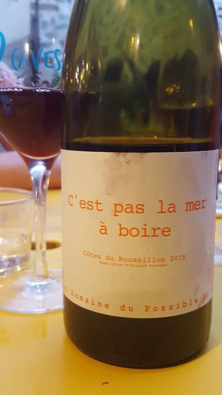 C'est pas la mer à boire - Domaine du Possible - Loïc Roure 