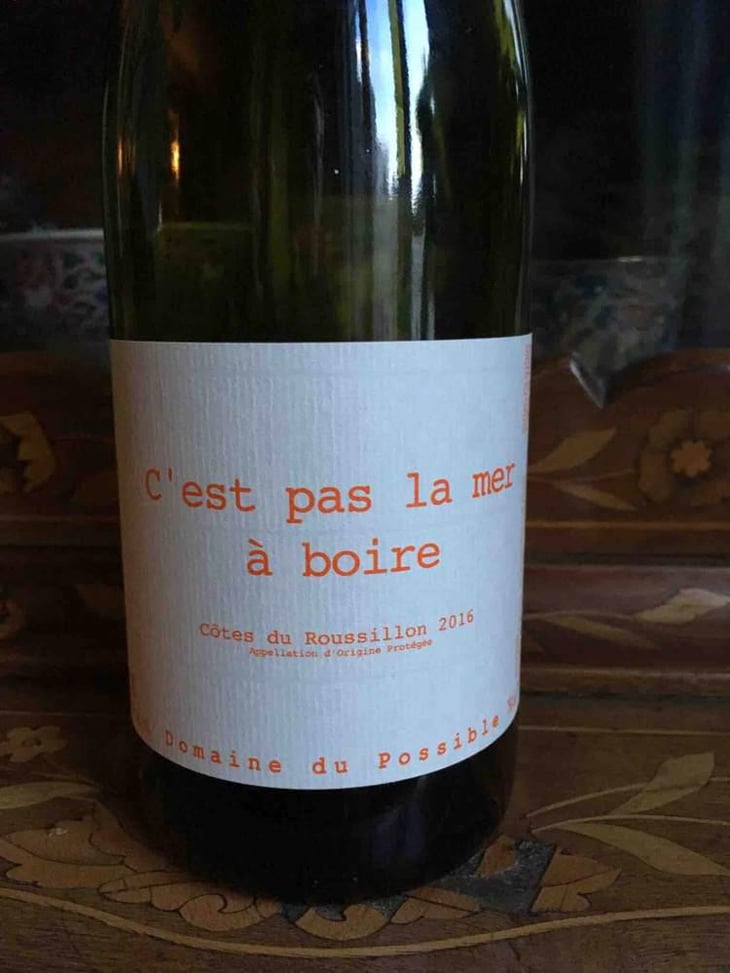 C'est pas la mer à boire - Domaine du Possible - Loïc Roure 