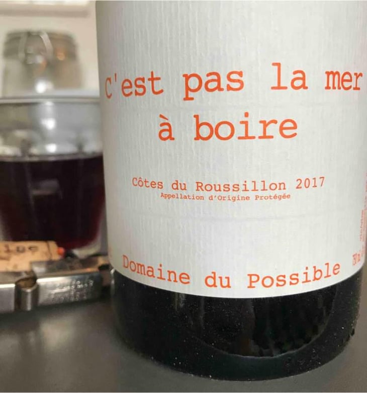 C'est pas la mer à boire - Domaine du Possible - Loïc Roure 