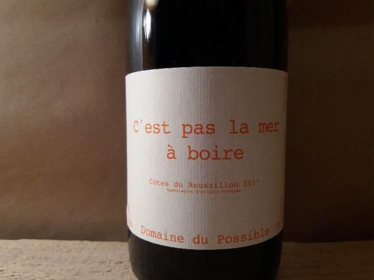 C'est pas la mer à boire - Domaine du Possible - Loïc Roure 