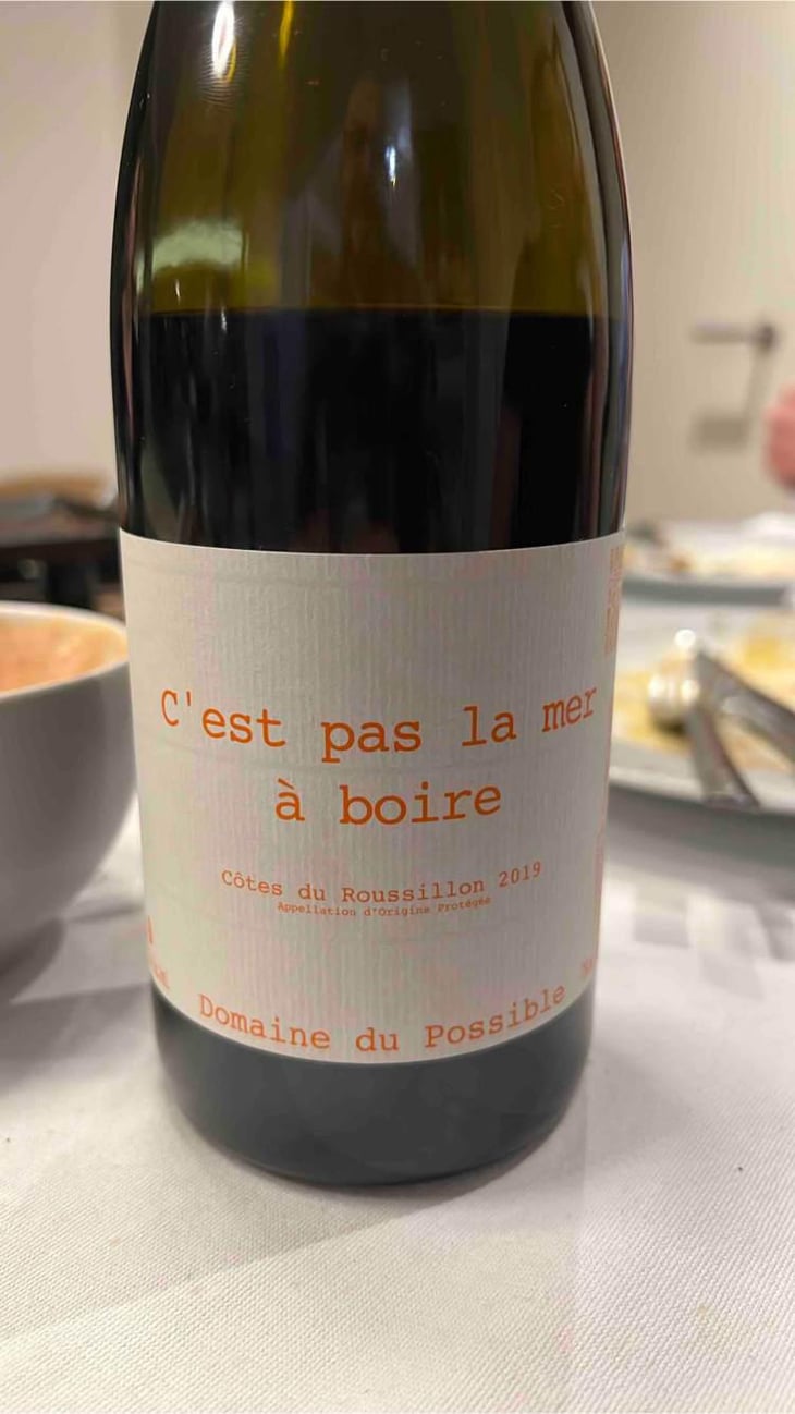 C'est pas la mer à boire - Domaine du Possible - Loïc Roure 