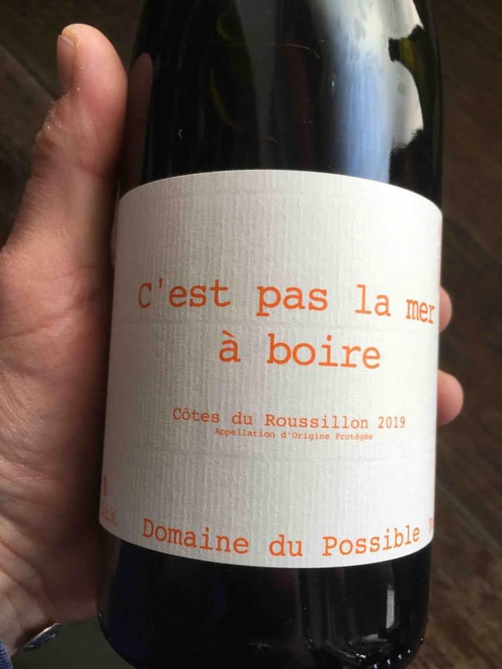 C'est pas la mer à boire - Domaine du Possible - Loïc Roure 