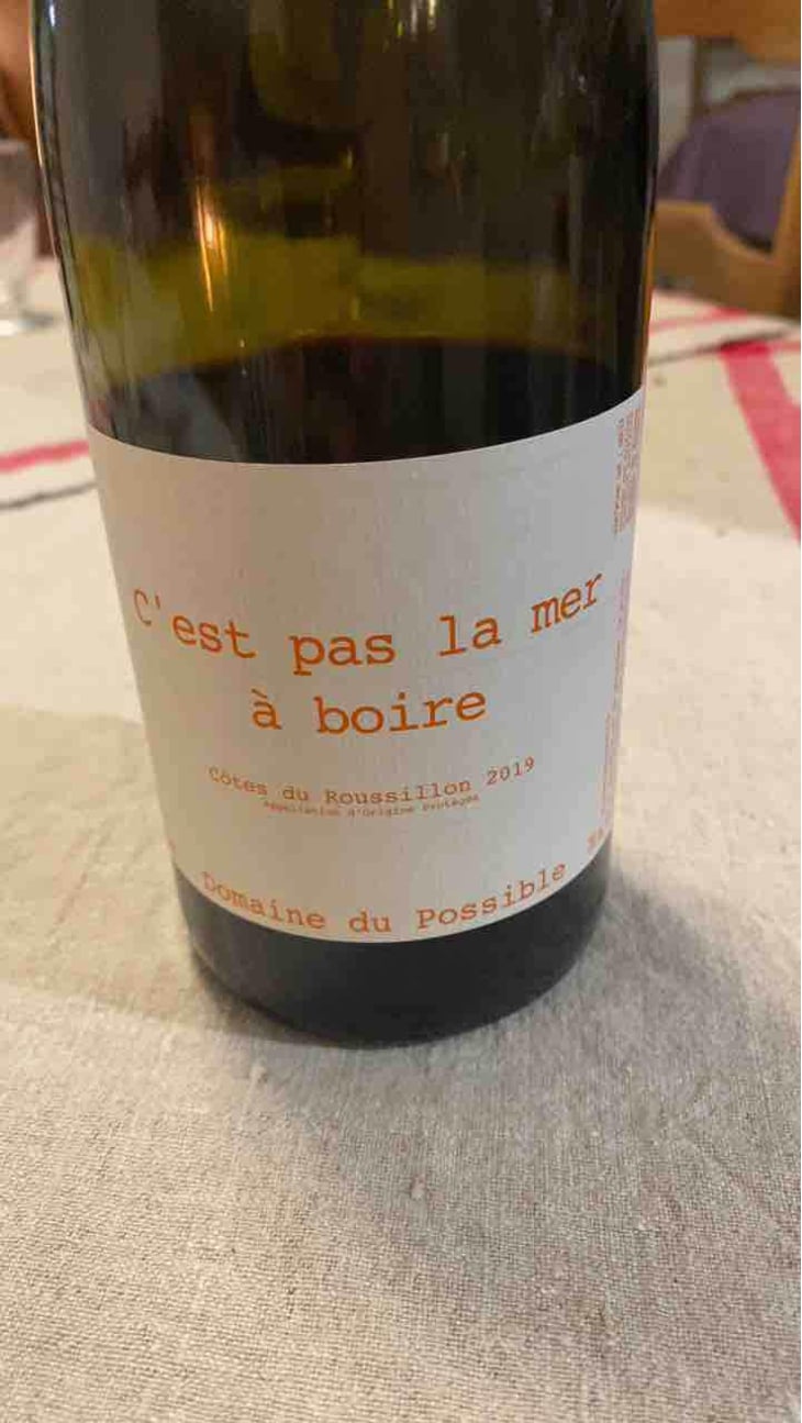 C'est pas la mer à boire - Domaine du Possible - Loïc Roure 