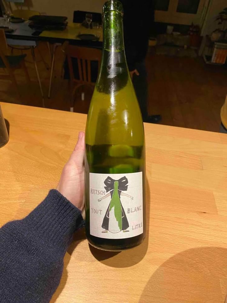 C'est un Blanc, C'est un Rietsch (litre) - Domaine Rietsch - Jean-Pierre & Sophie Rietsch 