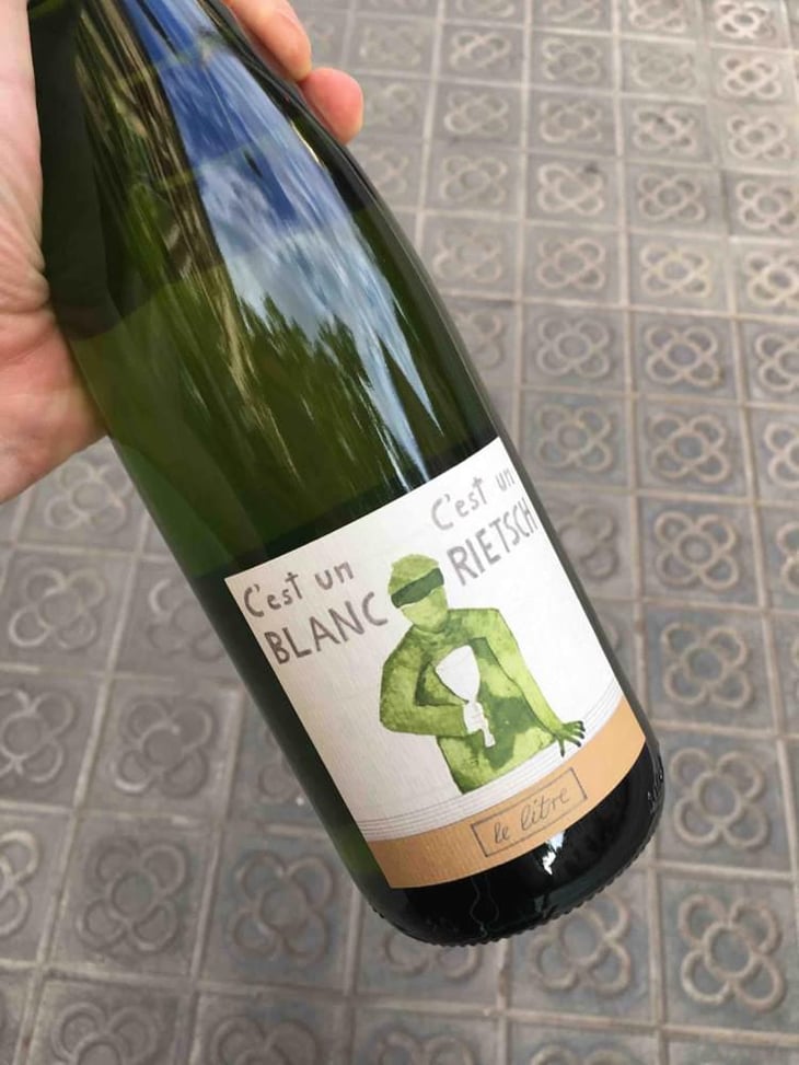 C'est un Blanc, C'est un Rietsch (litre) - Domaine Rietsch - Jean-Pierre & Sophie Rietsch 