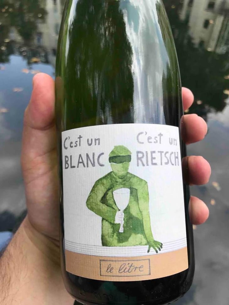 C'est un Blanc, C'est un Rietsch (litre) - Domaine Rietsch - Jean-Pierre & Sophie Rietsch 
