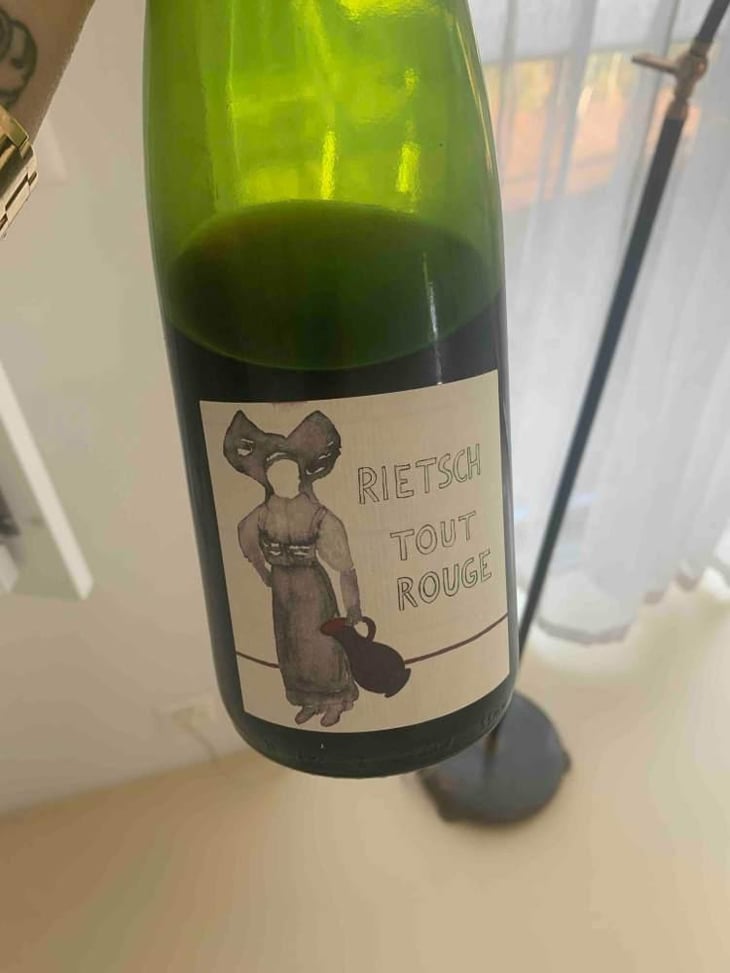 C'est un Rouge, C'est un Rietsch (litre) - Domaine Rietsch - Jean-Pierre & Sophie Rietsch 