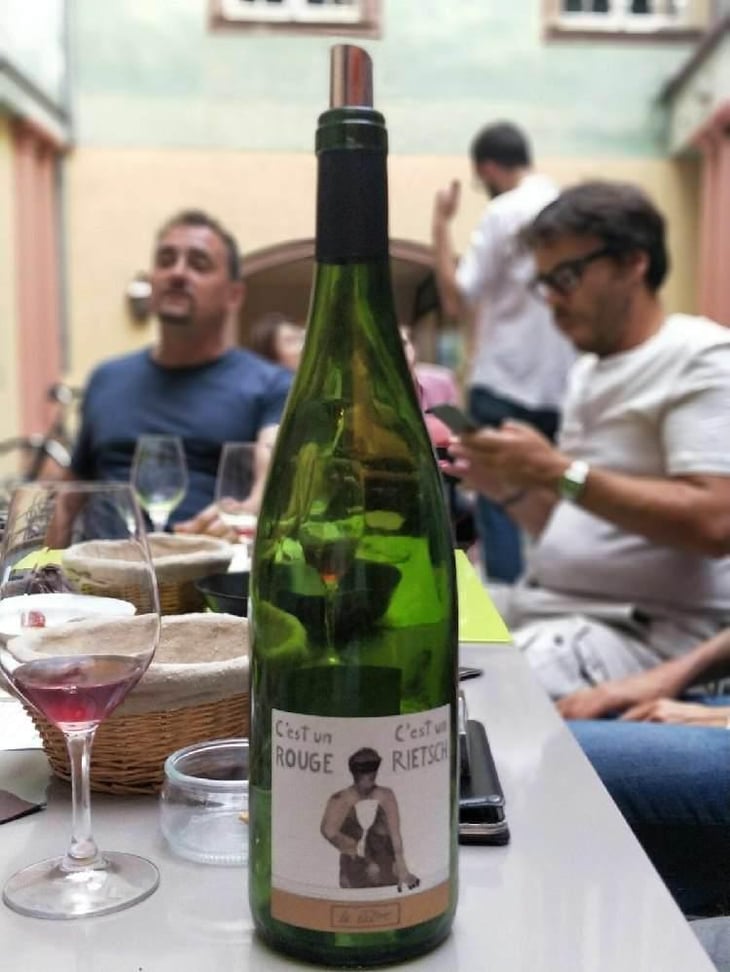 C'est un Rouge, C'est un Rietsch (litre) - Domaine Rietsch - Jean-Pierre & Sophie Rietsch 