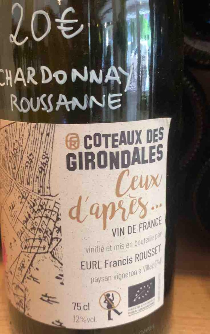 Ceux d'après - Coteaux des Girondales - Francis Rousset 