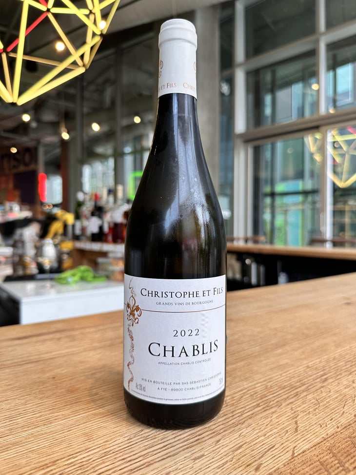Chablis - Domaine Christophe et Fils - Sébastien Christophe -2022