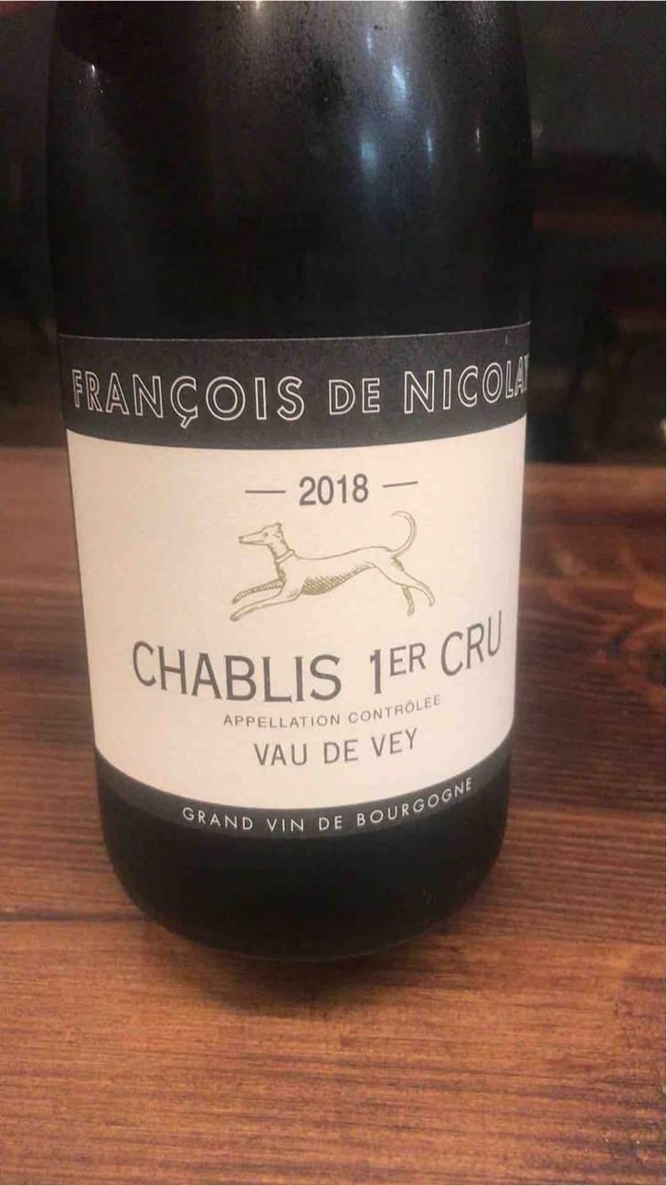 Chablis 1er Cru "Vau de Vey" - Maison François de Nicolay - François de Nicolay 