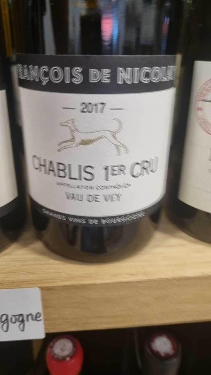 Chablis 1er Cru "Vau de Vey" - Maison François de Nicolay - François de Nicolay 