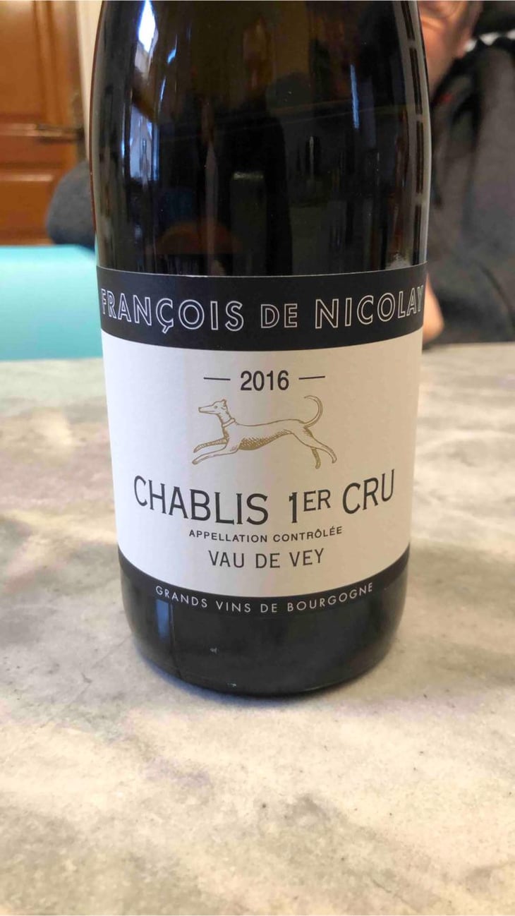 Chablis 1er Cru "Vau de Vey" - Maison François de Nicolay - François de Nicolay 